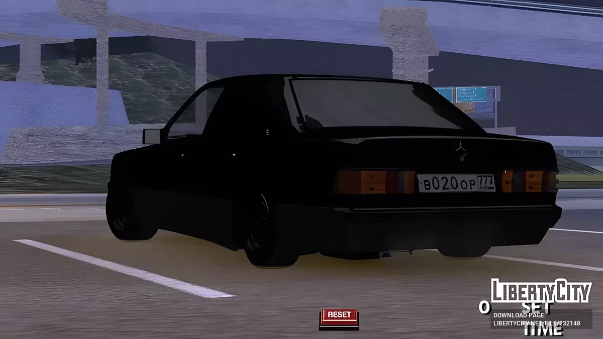 Mercedes-Benz 190E W201 Azerbaijan Style / GTA San Andreas (iOS, Android)