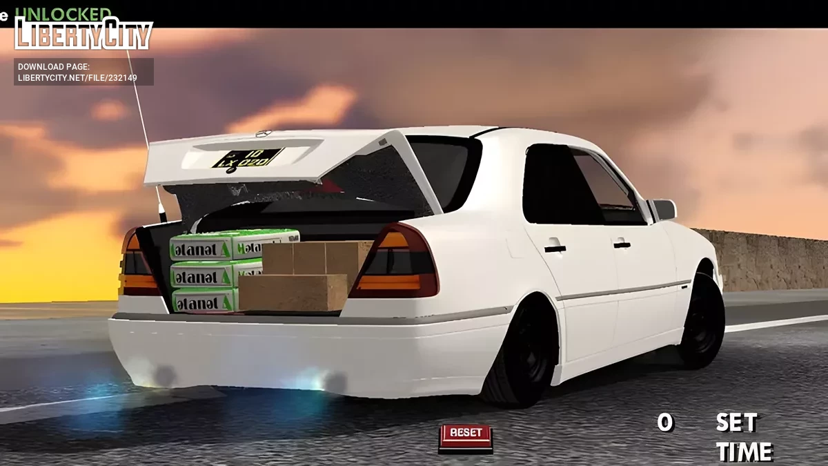 Mercedes-Benz C180 W202 Azerbaijan Style / GTA San Andreas (iOS, Android)