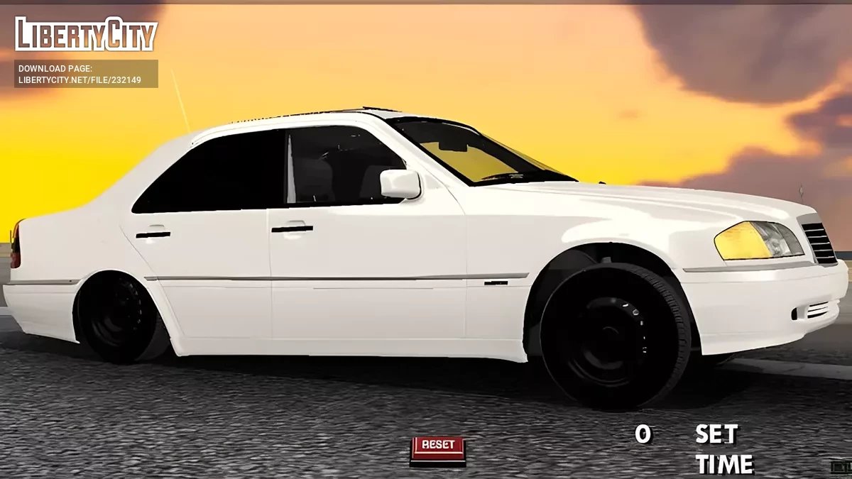 Mercedes-Benz C180 W202 Azerbaijan Style / GTA San Andreas (iOS, Android)