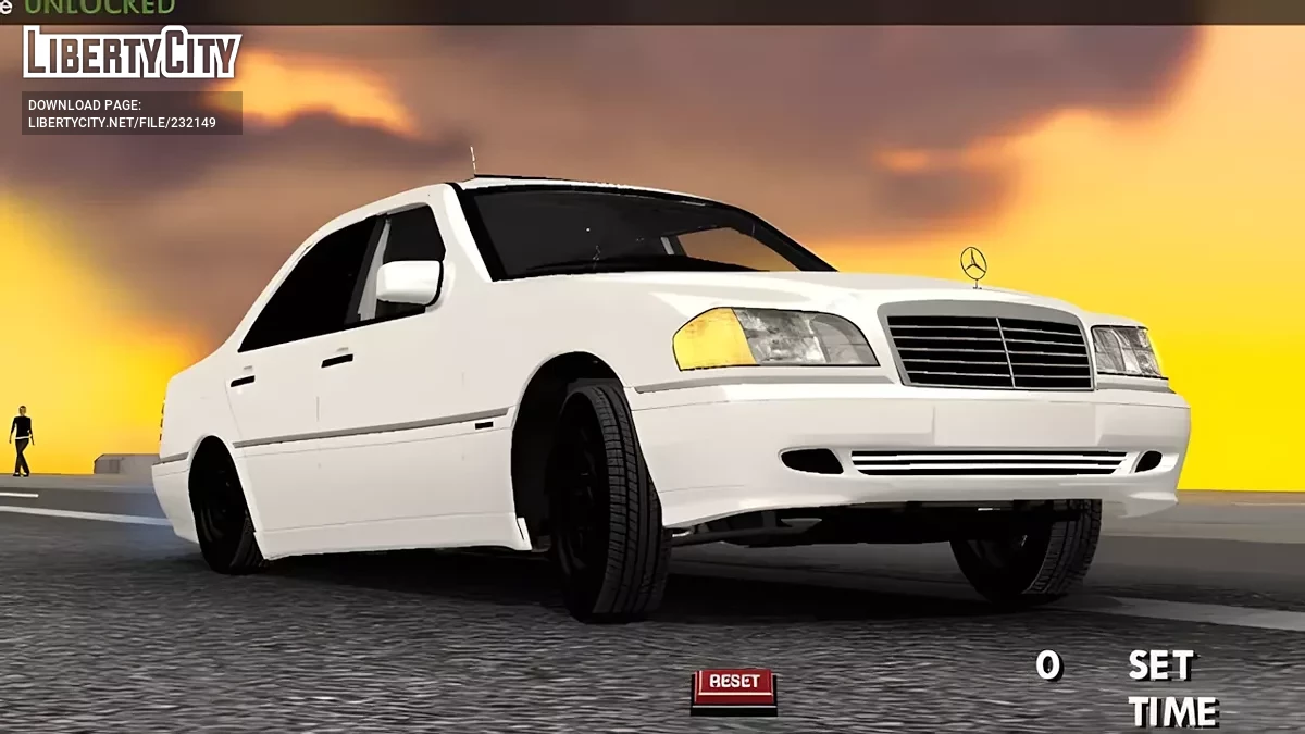 Mercedes-Benz C180 W202 Azerbaijan Style / GTA San Andreas (iOS, Android)