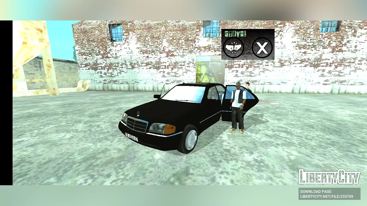 Mercedes-Benz C220 CDI W202 / GTA San Andreas (iOS, Android)