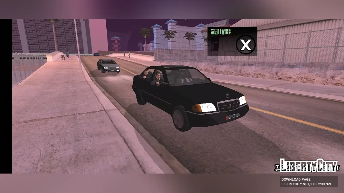 Mercedes-Benz C220 CDI W202 / GTA San Andreas (iOS, Android)