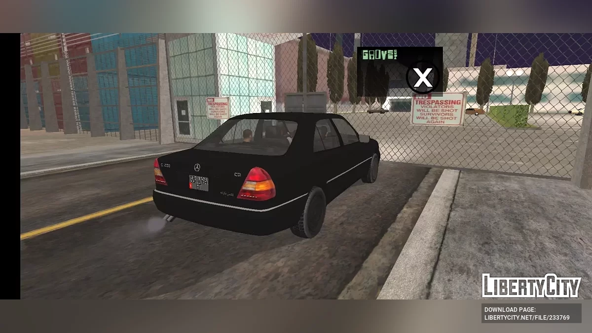Mercedes-Benz C220 CDI W202 / GTA San Andreas (iOS, Android)