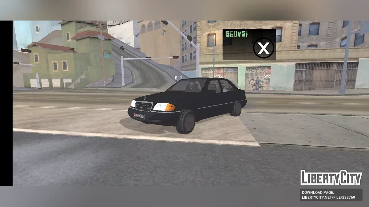 Mercedes-Benz C220 CDI W202 / GTA San Andreas (iOS, Android)