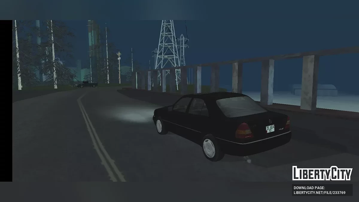 Mercedes-Benz C220 CDI W202 / GTA San Andreas (iOS, Android)