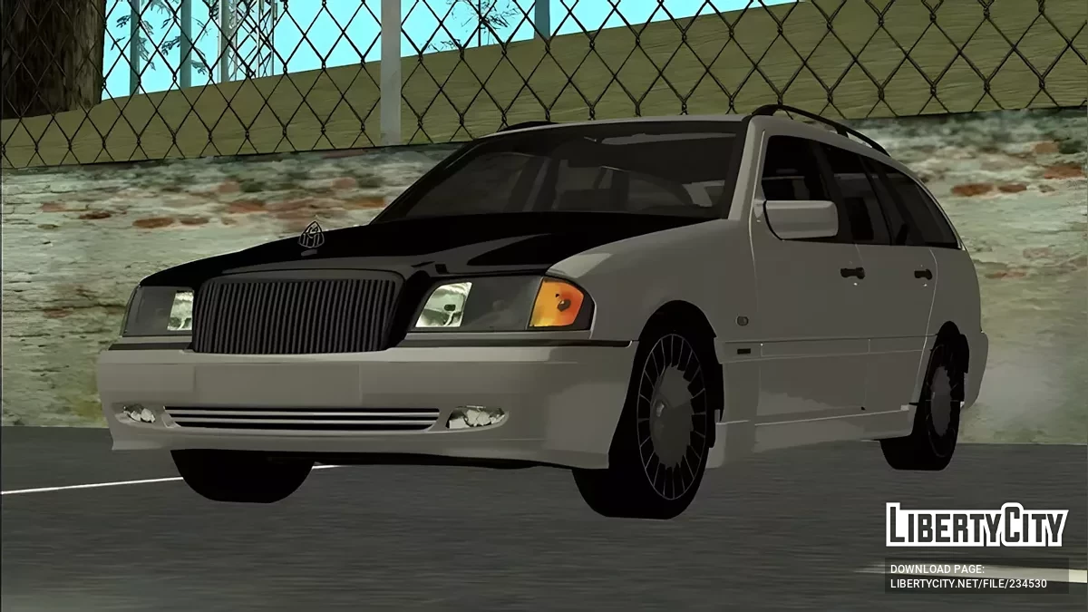 Mercedes-Benz C180 S202 Station Wagon Azerbaijan Style / GTA San Andreas (iOS, Android)