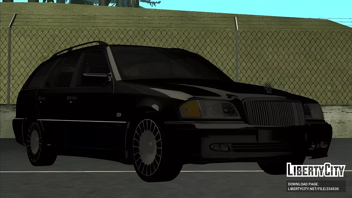 Mercedes-Benz C180 S202 Station Wagon Azerbaijan Style / GTA San Andreas (iOS, Android)