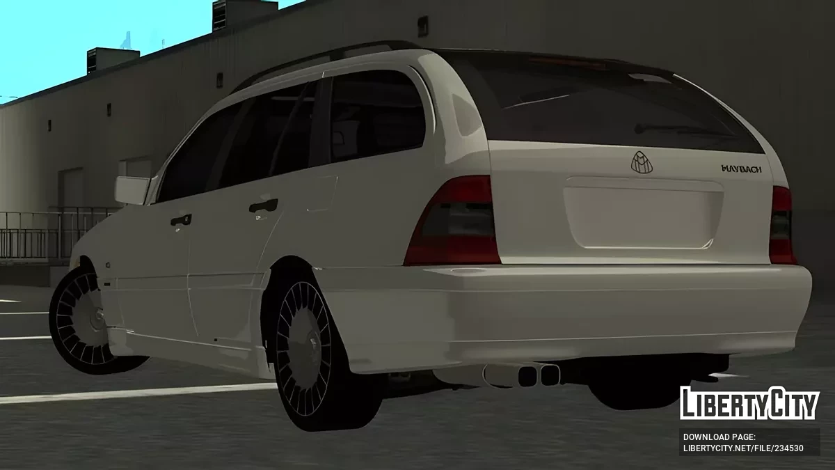 Mercedes-Benz C180 S202 Station Wagon Azerbaijan Style / GTA San Andreas (iOS, Android)