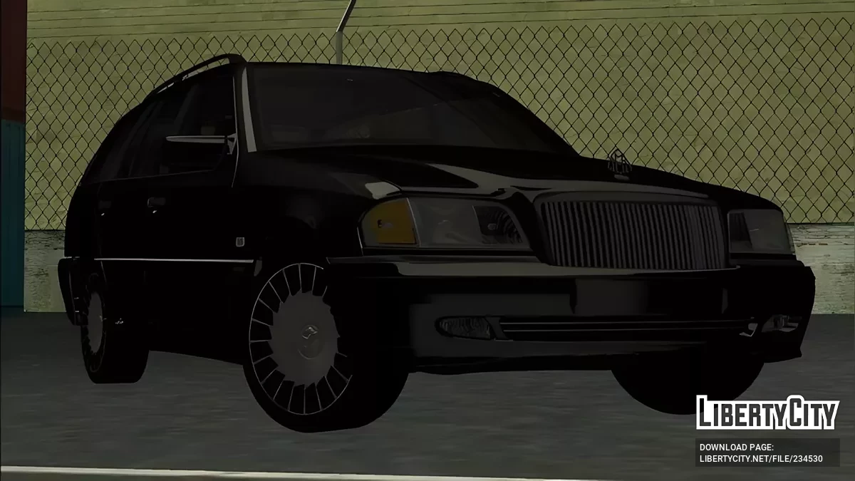 Mercedes-Benz C180 S202 Station Wagon Azerbaijan Style / GTA San Andreas (iOS, Android)