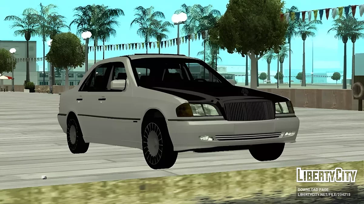 Mercedes-Benz C200 Maybach Azerbaijan / GTA San Andreas (iOS, Android)