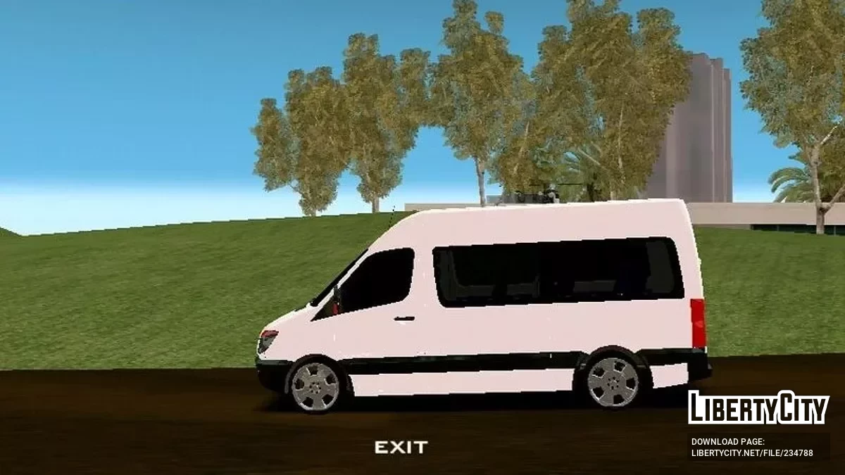 Mercedes-Benz Sprinter Modified / GTA San Andreas (iOS, Android)