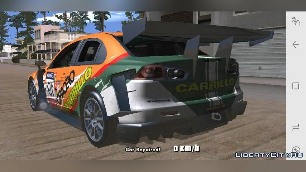 Mitsubishi Evo X for Mobile / GTA San Andreas (iOS, Android)