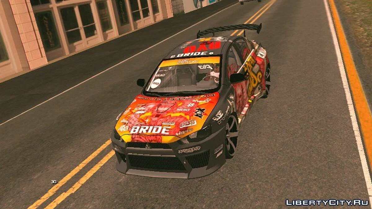 Mitsubishi Lancer Evolution Х / GTA San Andreas (iOS, Android)