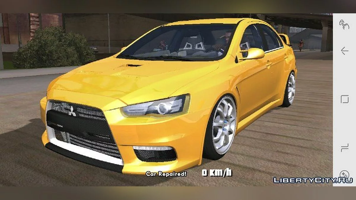 Mitsubishi Lancer Evolution X / GTA San Andreas (iOS, Android)