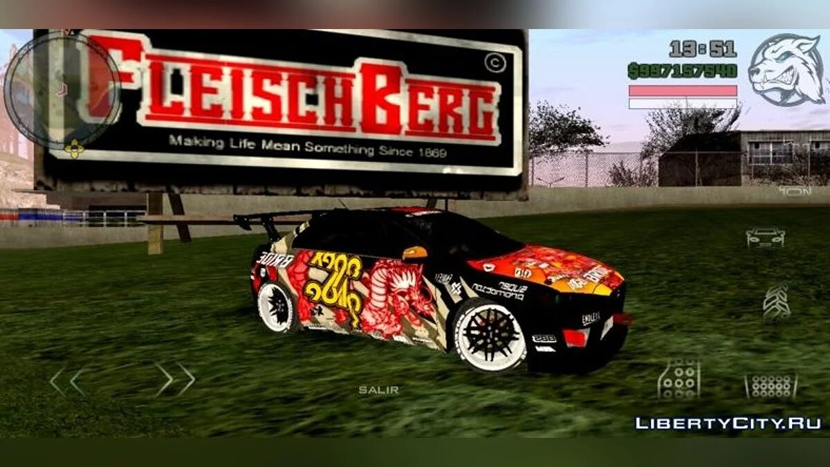 Mitsubishi Ryo Evolution / GTA San Andreas (iOS, Android)