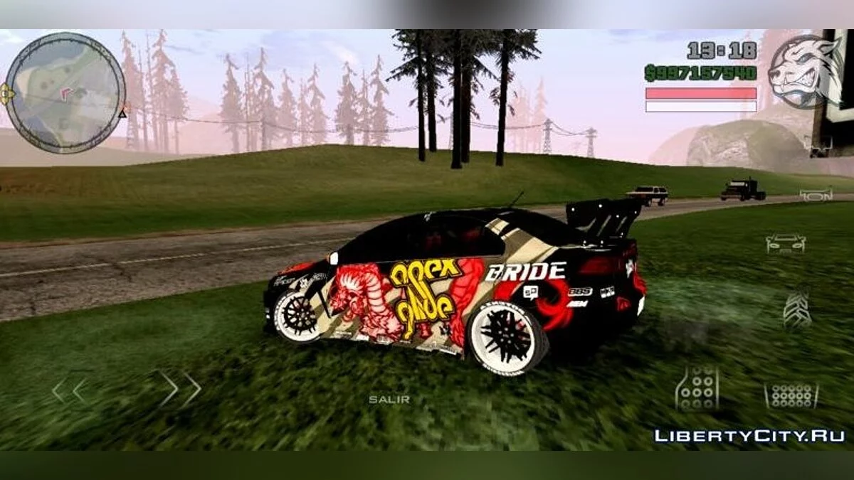 Mitsubishi Ryo Evolution / GTA San Andreas (iOS, Android)