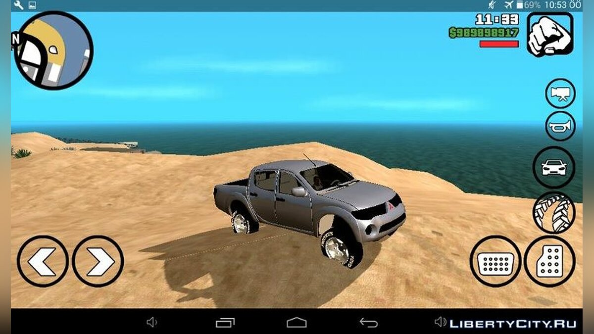Mitsubishi L200 (только DFF) для GTA San Andreas (iOS, Android) - Картинка #1