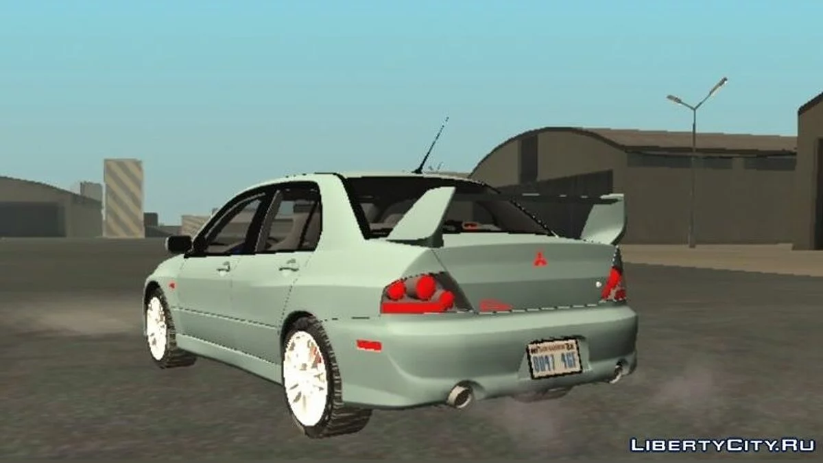 Mitsubishi Lancer Evolution 8 (только DFF) / GTA San Andreas (iOS, Android)
