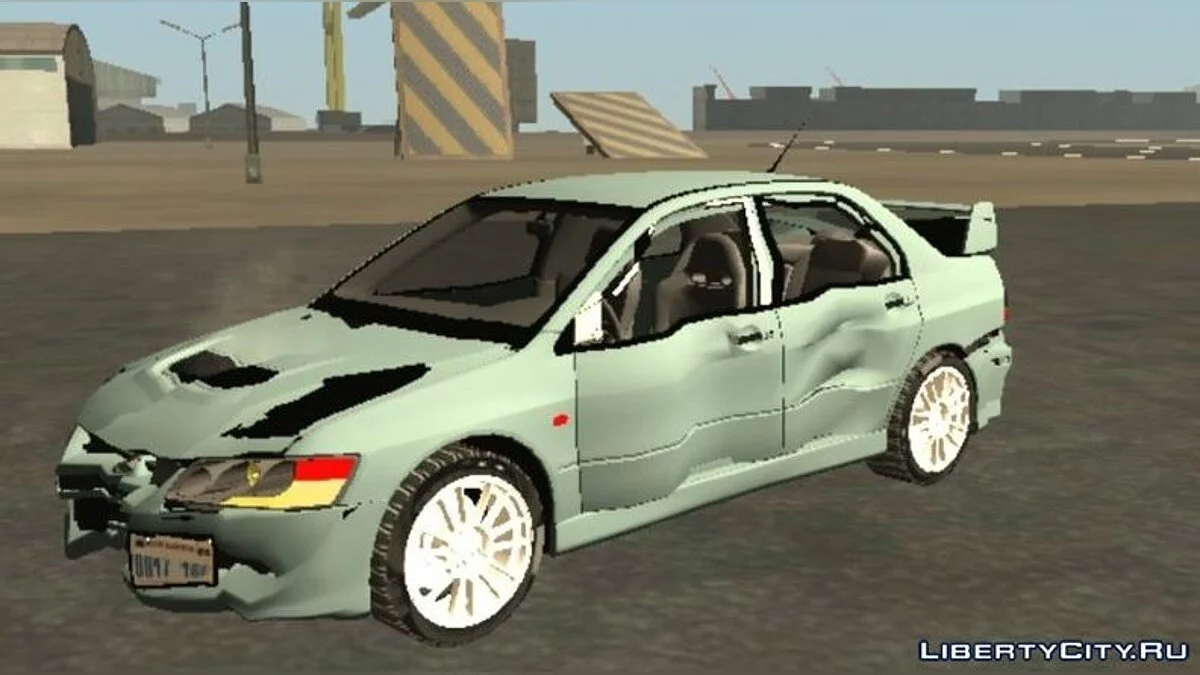 Mitsubishi Lancer Evolution 8 (только DFF) / GTA San Andreas (iOS, Android)