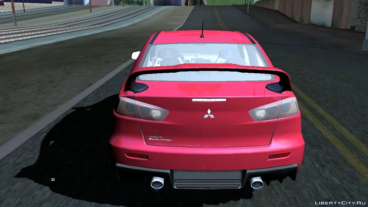 Mitsubishi Lancer EVO X / GTA San Andreas (iOS, Android)