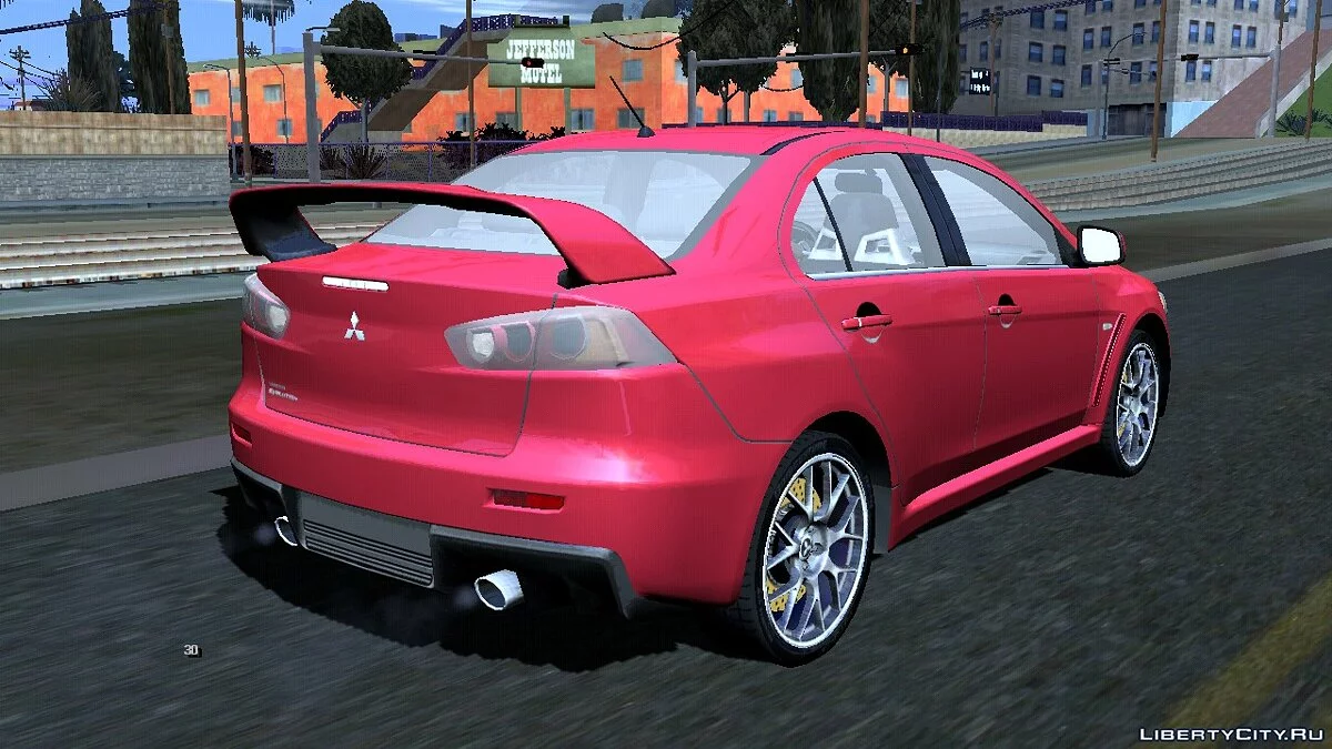 Mitsubishi Lancer EVO X / GTA San Andreas (iOS, Android)