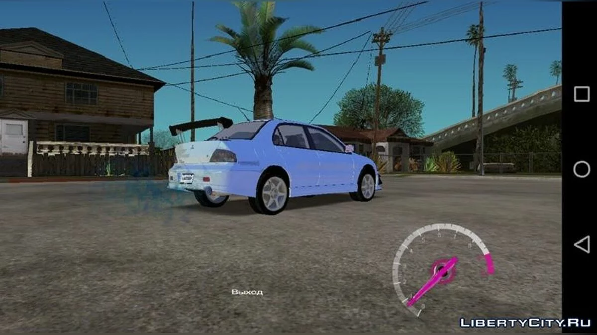 Mitsubishi Lancer EVO VIII  Tunable / GTA San Andreas (iOS, Android)