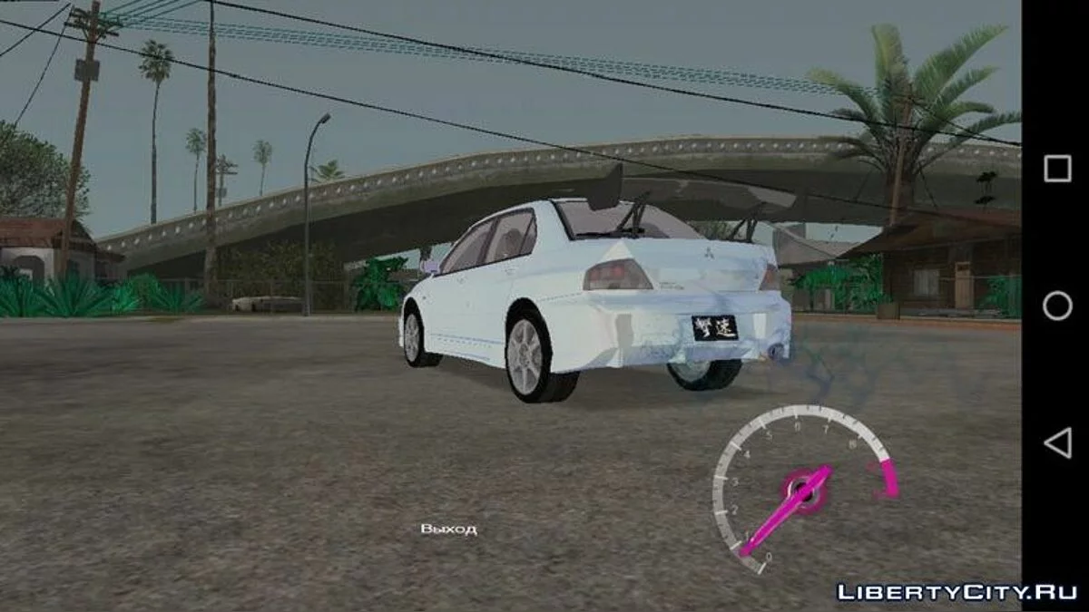Mitsubishi Lancer EVO VIII  Tunable / GTA San Andreas (iOS, Android)