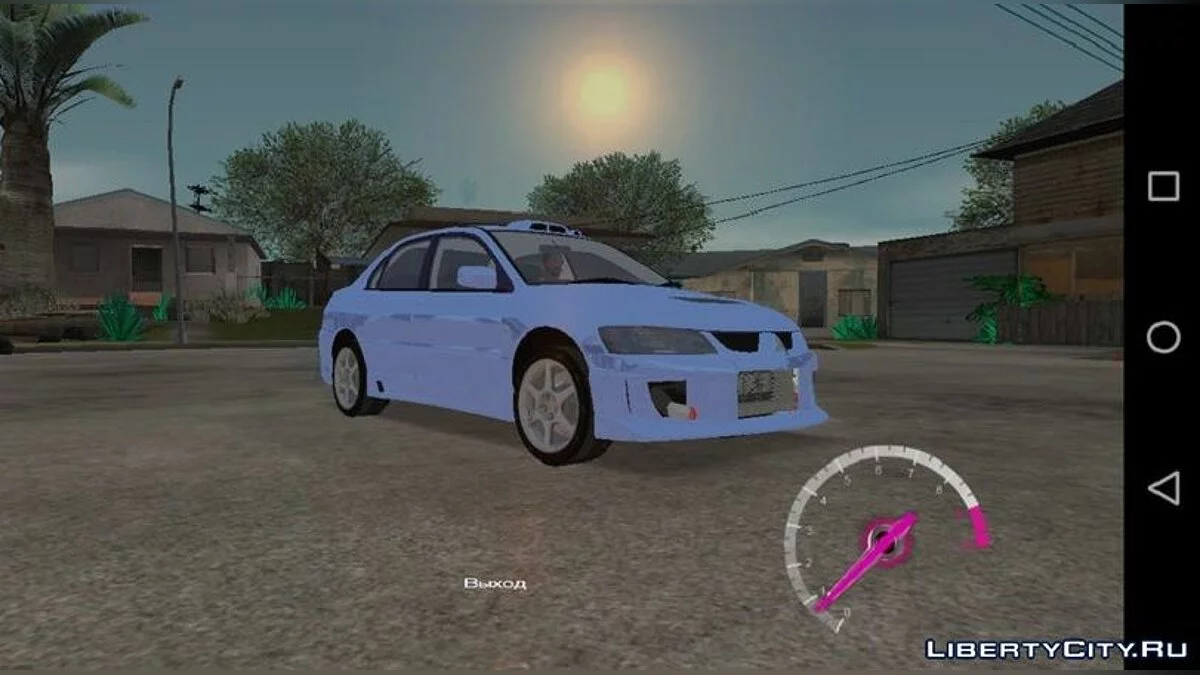 Mitsubishi Lancer EVO VIII  Tunable / GTA San Andreas (iOS, Android)