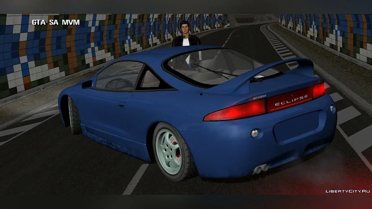 Mitsubishi Eclipse + винилы / GTA San Andreas (iOS, Android)