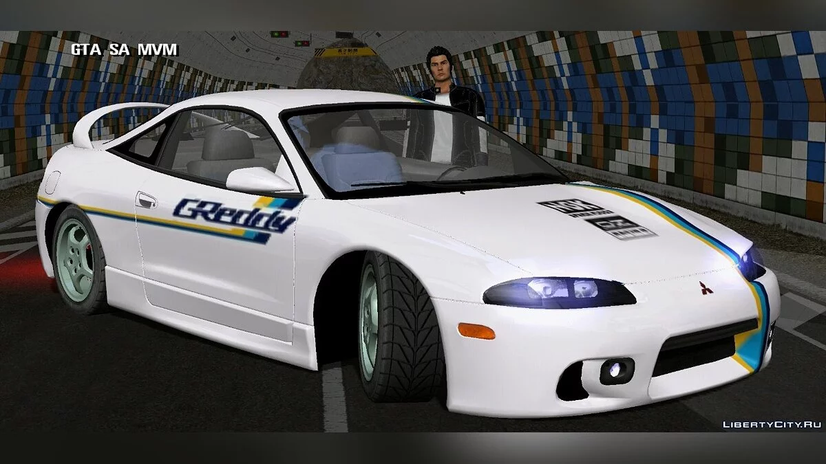 Mitsubishi Eclipse + винилы / GTA San Andreas (iOS, Android)