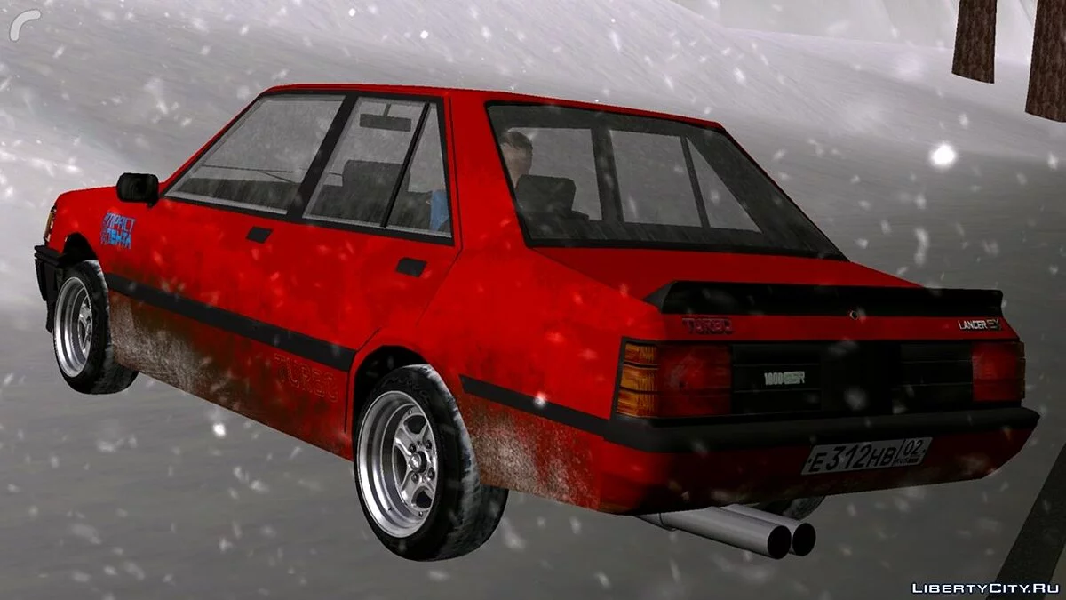 Mitsubishi Lancer Ex Turbo (Зимняя версия) / GTA San Andreas (iOS, Android)