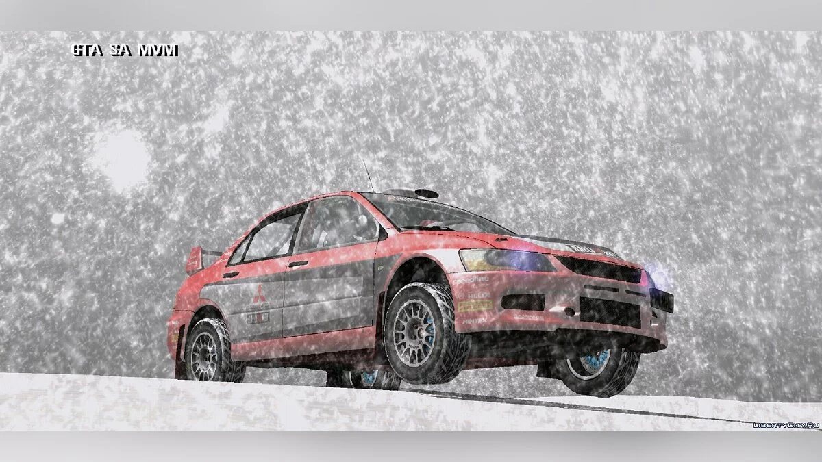 Mitsubishi Lancer Rally + винилы / GTA San Andreas (iOS, Android)