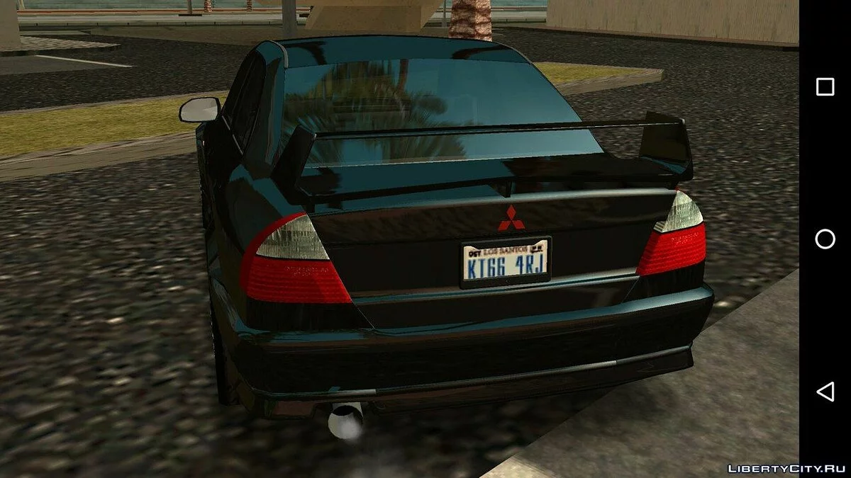 Mitsubishi Lancer Evolution 6 v1.6 (только DFF) / GTA San Andreas (iOS, Android)