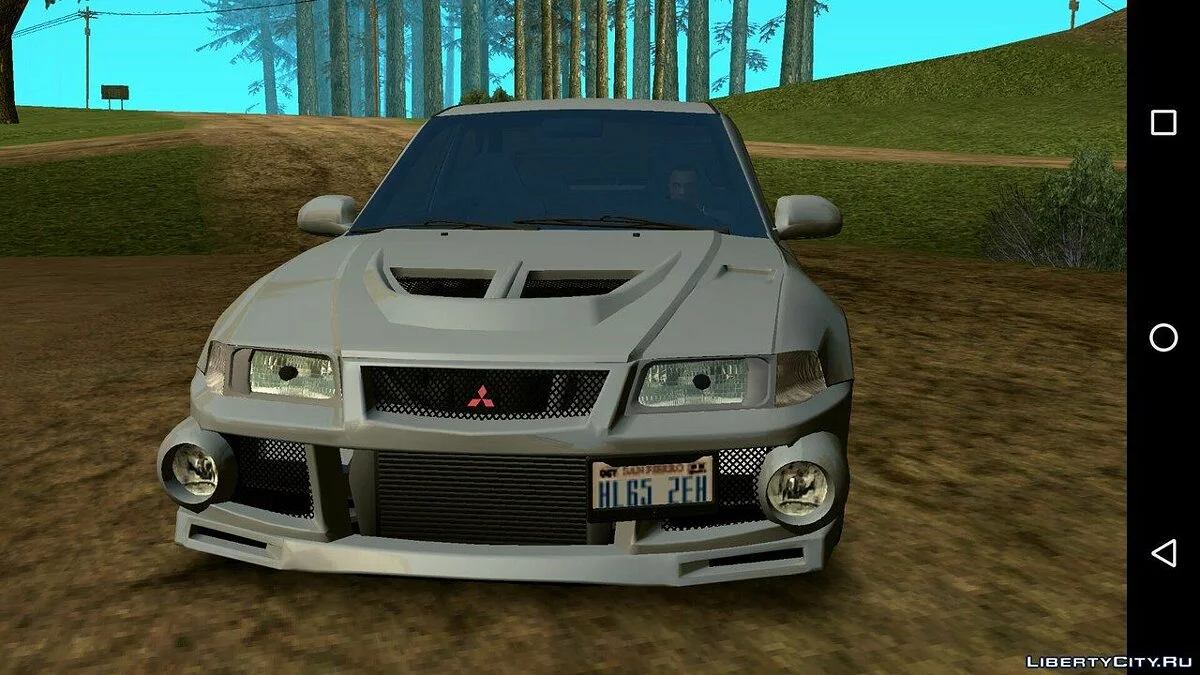 Mitsubishi Lancer Evolution 6 v1.6 (только DFF) / GTA San Andreas (iOS, Android)