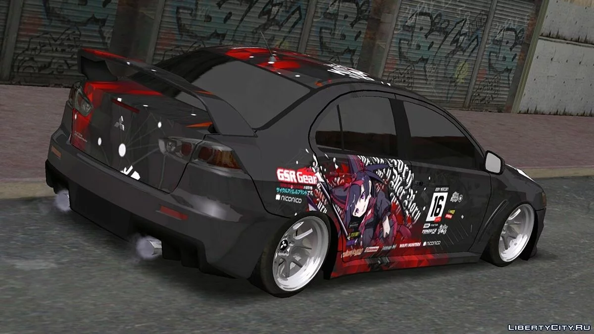 Mitsubishi Lancer Evolution X (только DFF) / GTA San Andreas (iOS, Android)