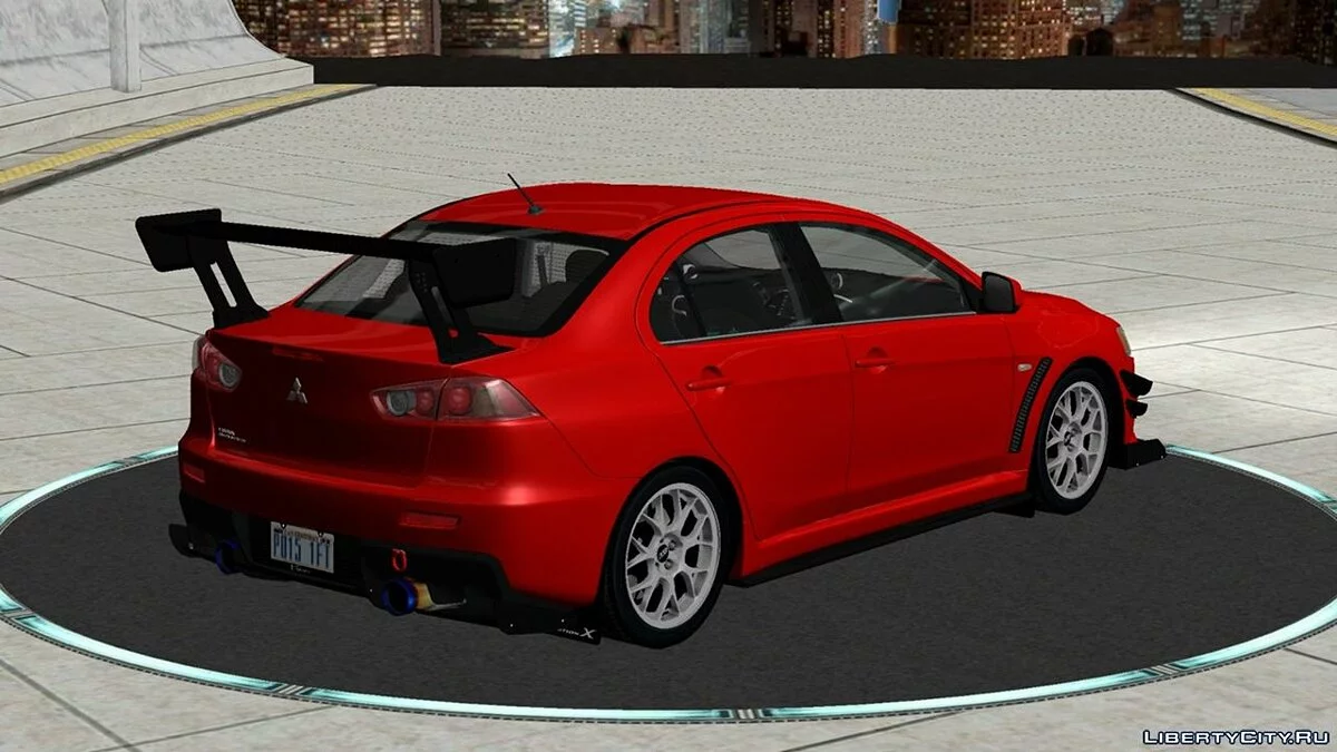 Mitsubishi Lancer Evolution X (Tunable) / GTA San Andreas (iOS, Android)