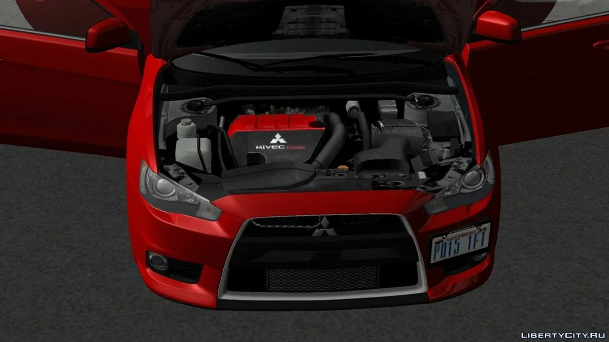 Mitsubishi Lancer Evolution X (Tunable) / GTA San Andreas (iOS, Android)