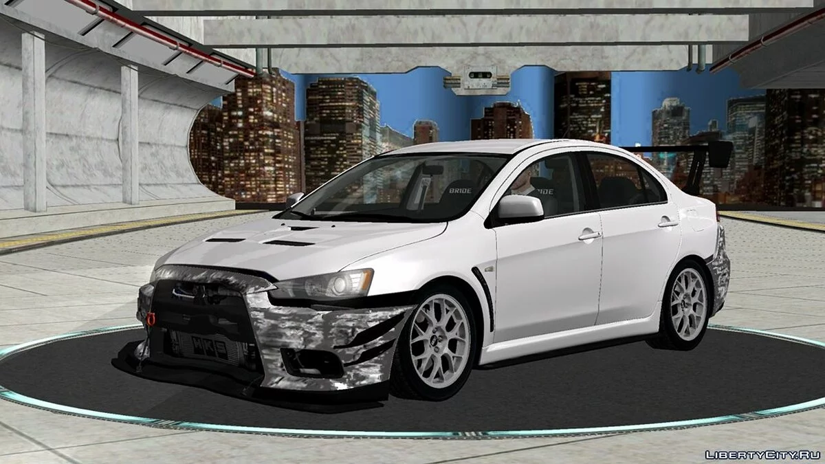 Mitsubishi Lancer Evolution X (Tunable) / GTA San Andreas (iOS, Android)