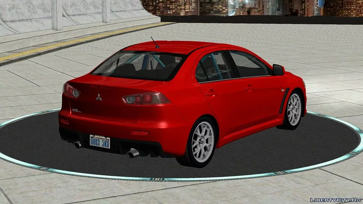 Mitsubishi Lancer Evolution X (Tunable) / GTA San Andreas (iOS, Android)
