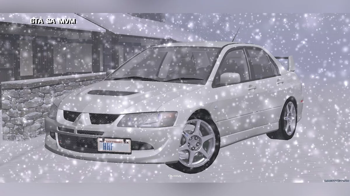 Mitsubishi Lancer + винилы / GTA San Andreas (iOS, Android)