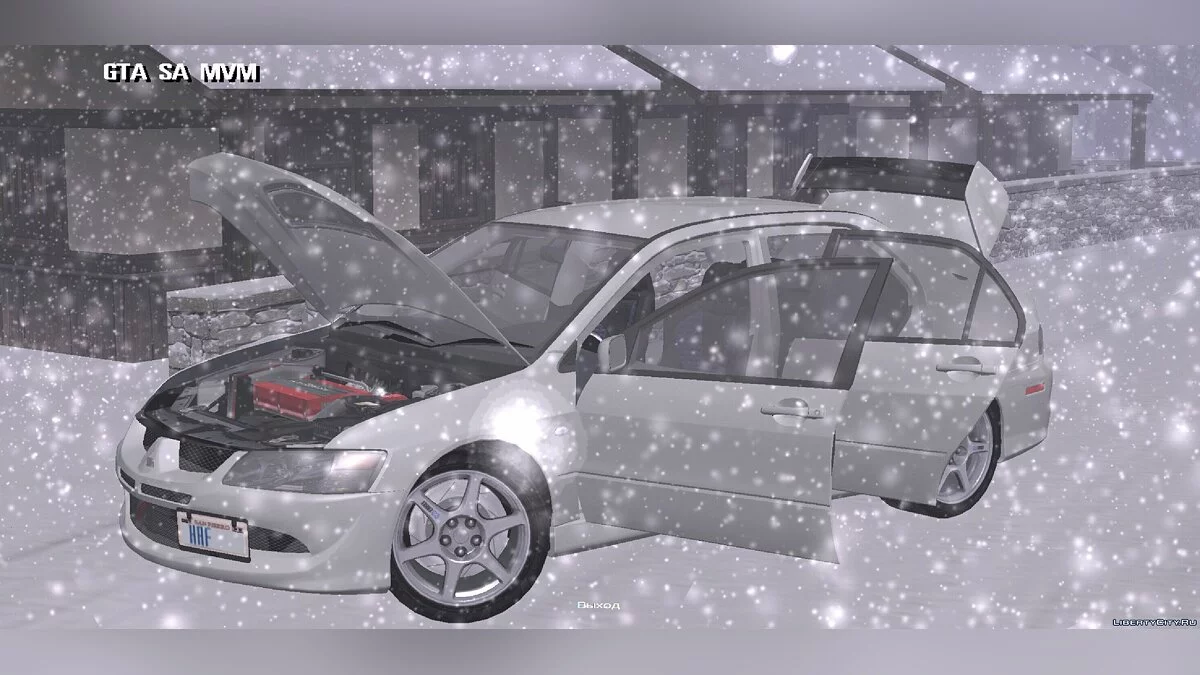Mitsubishi Lancer + винилы / GTA San Andreas (iOS, Android)