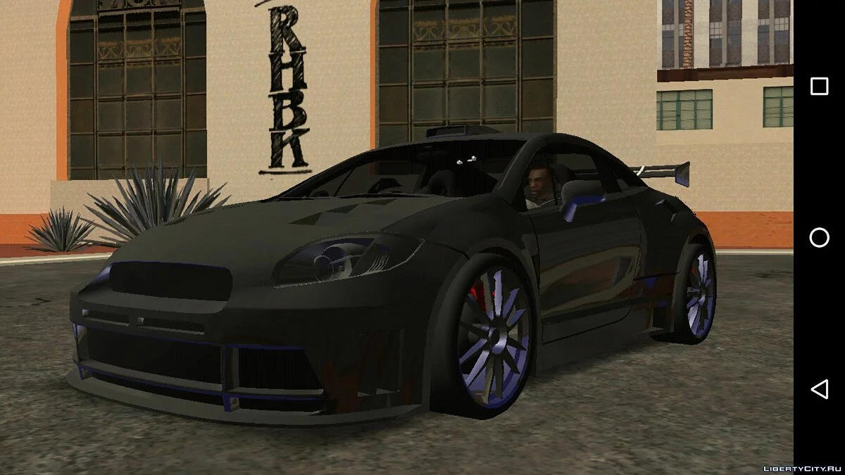Mitsubishi Eclipse 4 2006 года Most Wanted Edition (только DFF) / GTA San Andreas (iOS, Android)