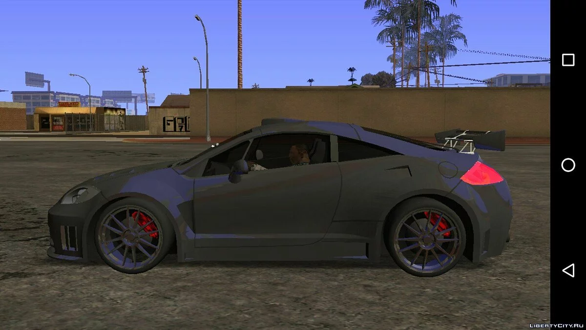 Mitsubishi Eclipse 4 2006 года Most Wanted Edition (только DFF) / GTA San Andreas (iOS, Android)