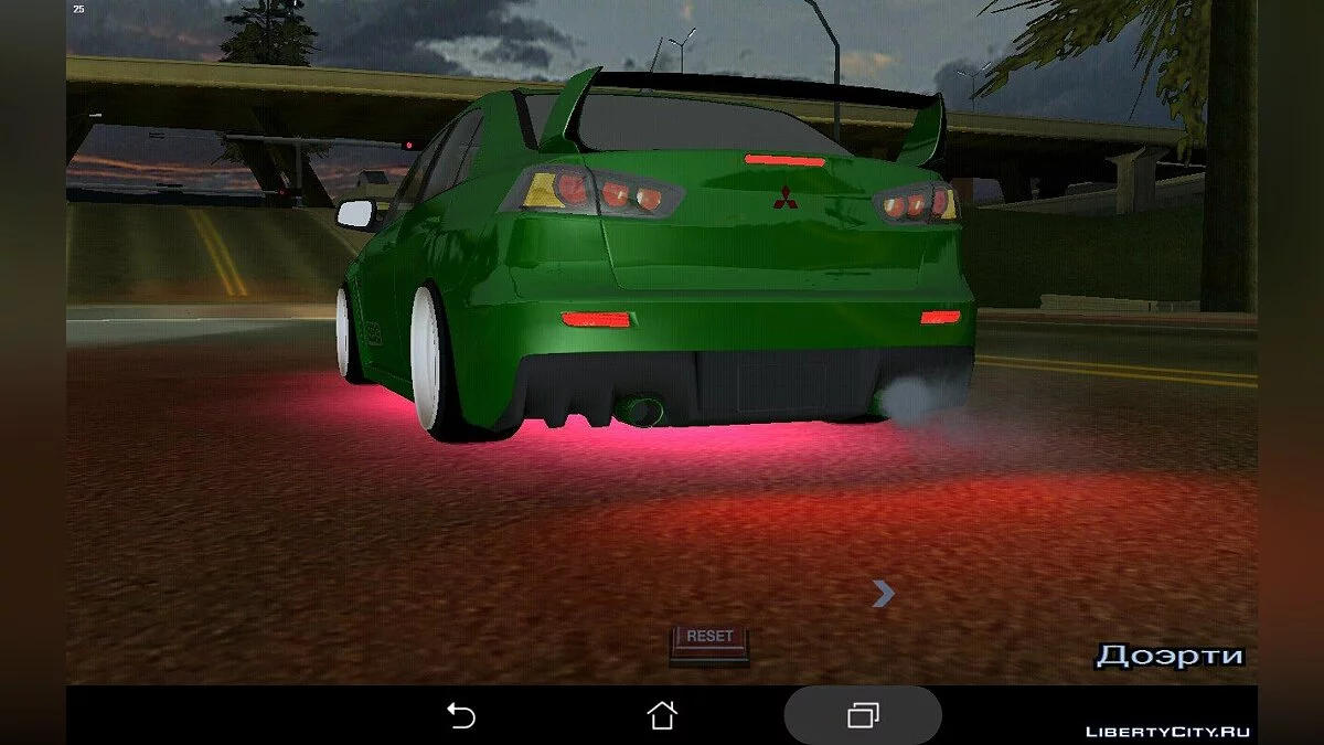 Mitsubishi Evo X (только DFF) / GTA San Andreas (iOS, Android)