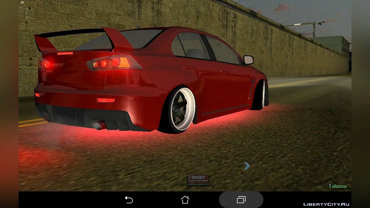 Mitsubishi Evo X (только DFF) / GTA San Andreas (iOS, Android)