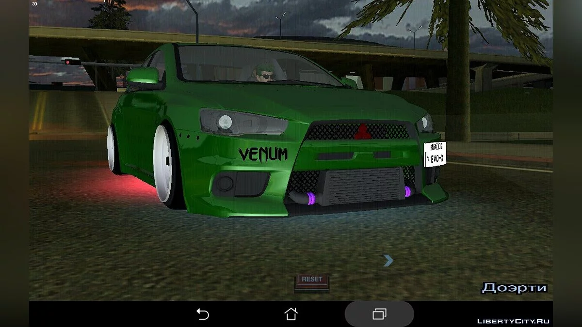 Mitsubishi Evo X (только DFF) / GTA San Andreas (iOS, Android)