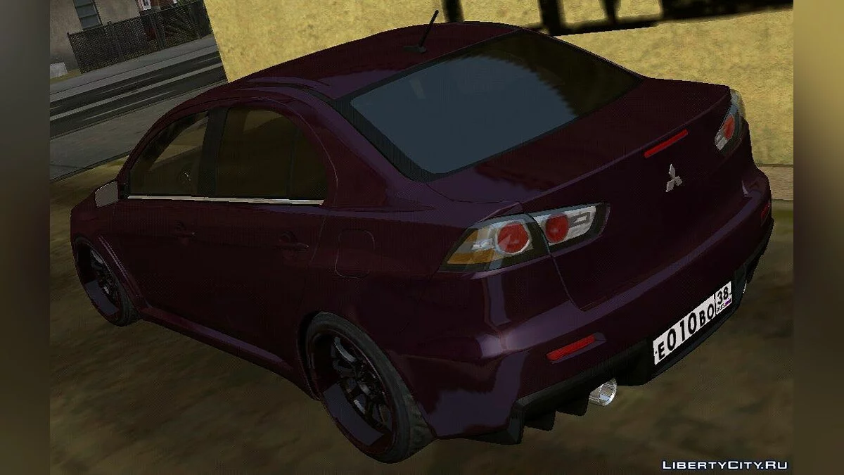 Mitsubishi Lancer Evo 10 (только DFF) / GTA San Andreas (iOS, Android)
