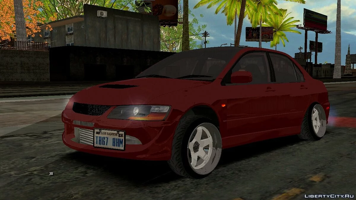 Mitsubishi Lancer Evolution 8 (только DFF) / GTA San Andreas (iOS, Android)