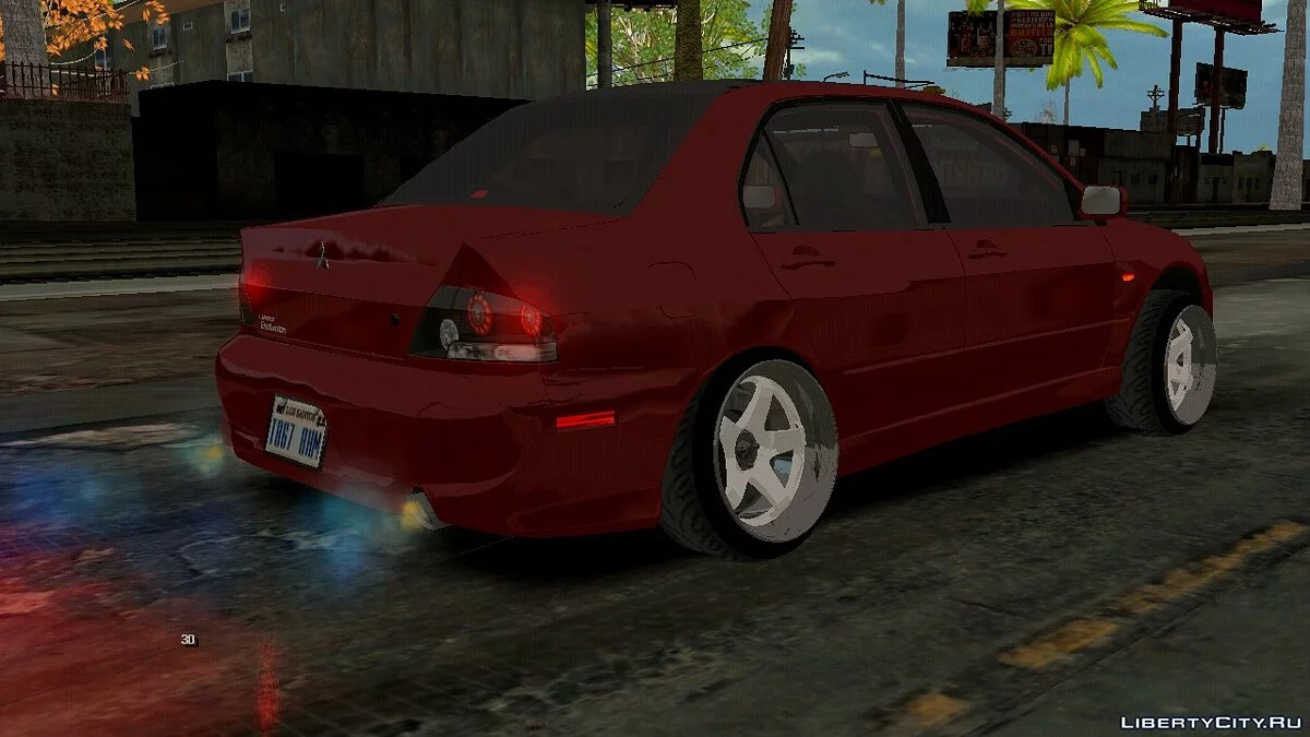 Mitsubishi Lancer Evolution 8 (только DFF) / GTA San Andreas (iOS, Android)
