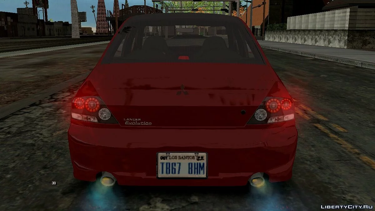 Mitsubishi Lancer Evolution 8 (только DFF) / GTA San Andreas (iOS, Android)